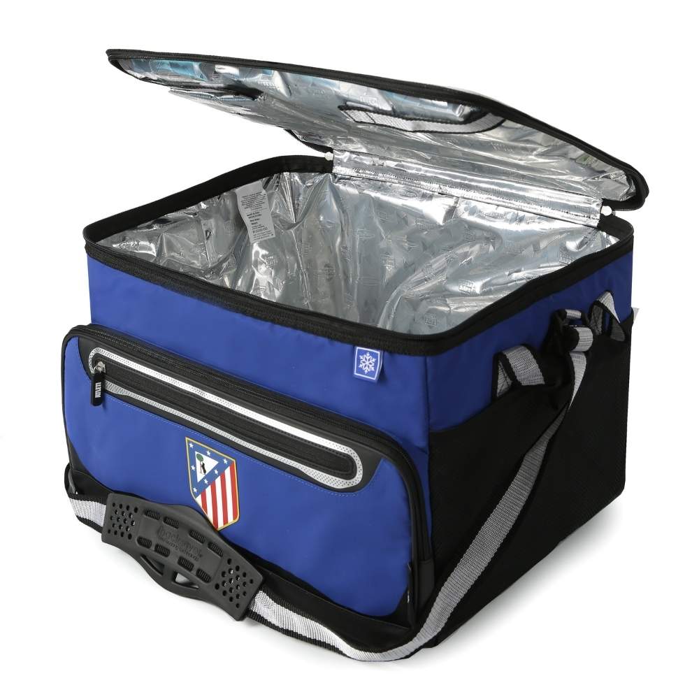 Nevera Plegable Con Top y Mesa para 50 Latas Azul image number null